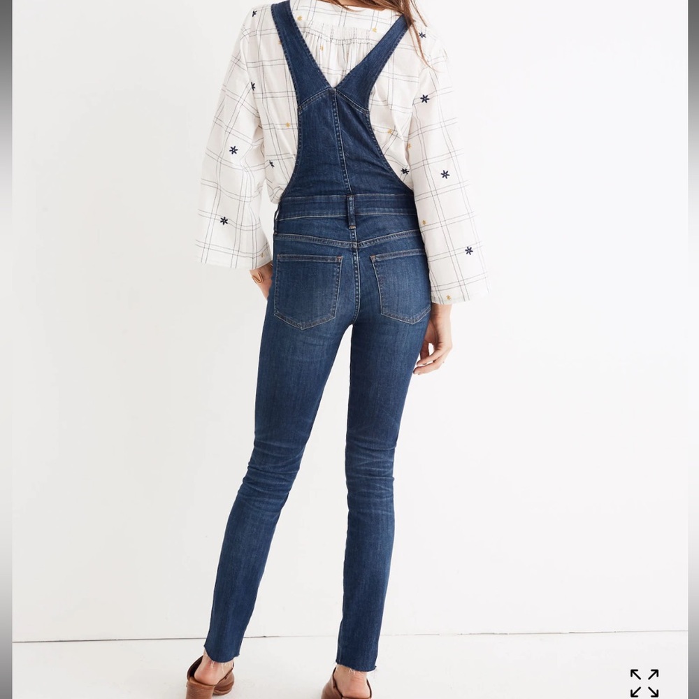 SALE 🍒 Madewell Skinny Denim Overalls - Picture 6 of 10